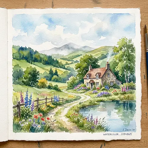 Stunning Watercolor Art | Explore Beautiful Designs