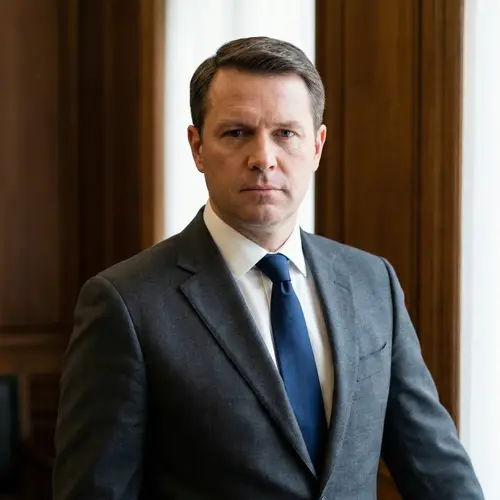 Professional Half-Body Portrait in Formal Attire