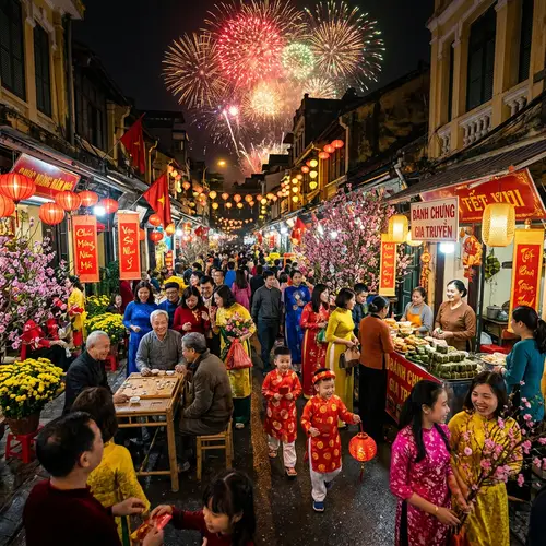 Tết Celebrations in Vietnam: Colorful Festivities and Traditional Customs