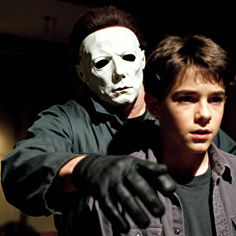 Michael Myers Creeping Up on Kayson