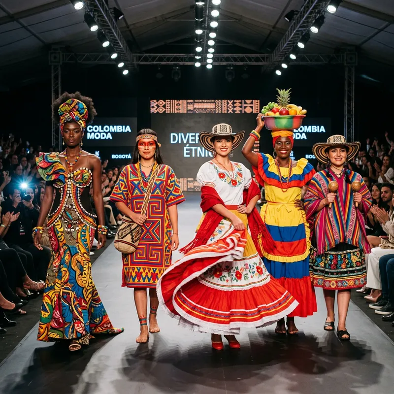Ethnic Fashion Showcase in Colombia