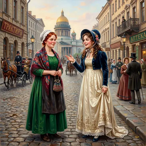 Sonya Marmeladova and Natasha Rostova Meet: literary crossover