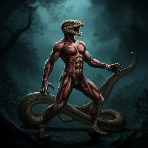 Human Transformation into Werepython