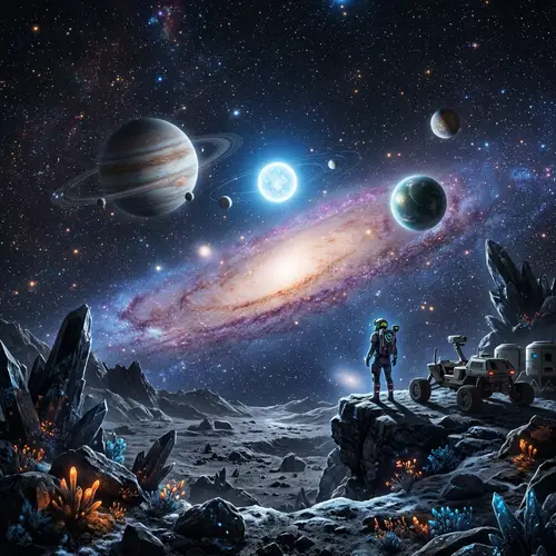 Explore Alien Worlds and Distant Galaxies