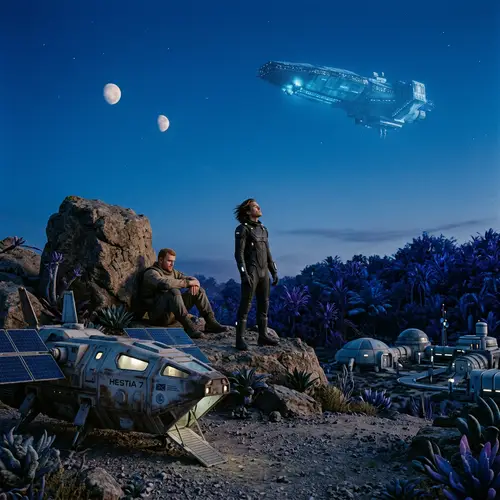 Twilight on Aranéa: A Vision of Futuristic Life