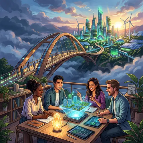 Bridging Futures: Sustainable Technological Excellence