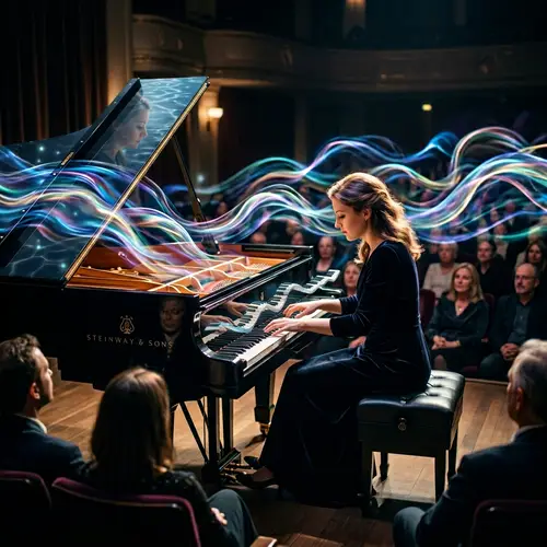 Claude Debussy Piano Music Visual Interpretation