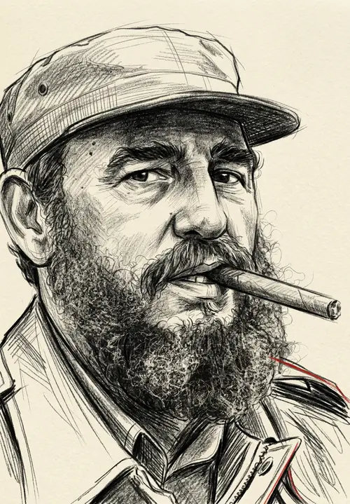 Portrait Sketch Artwork - Unique Hand-Drawn Style