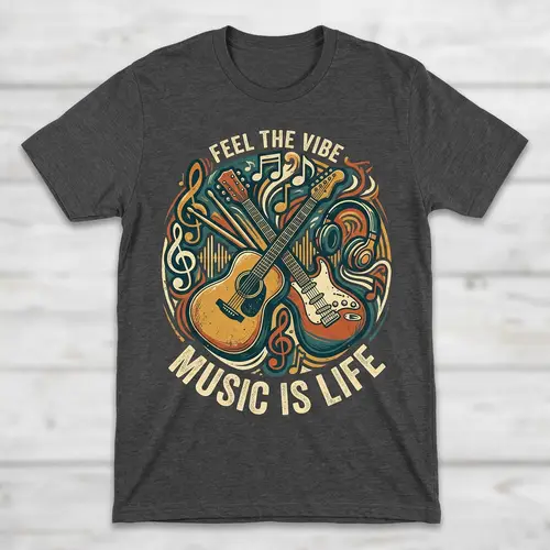 Musical Art T-Shirt Design