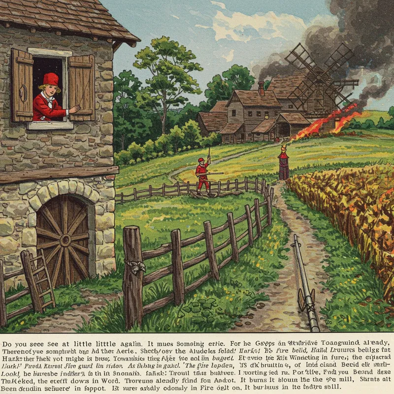 Fire Rider's Alarm: The Burning Mill