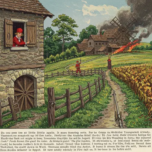 Fire Rider's Alarm: The Burning Mill