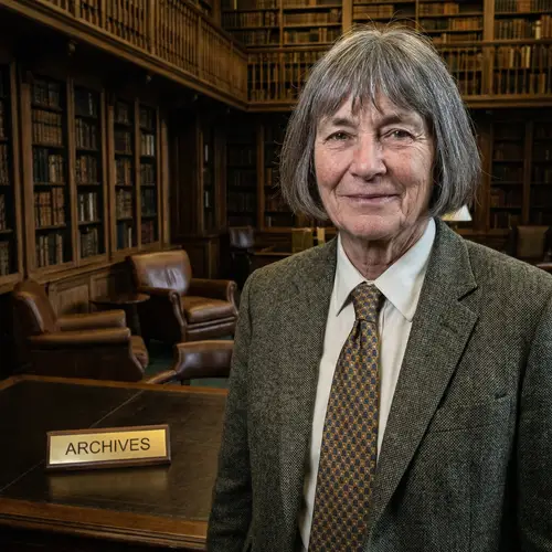 Expert in Classic Suit with Salt-and-Pepper Hair | Years of Experience