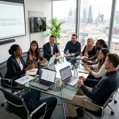 Inclusive and Innovative Modern Business Owners Meeting