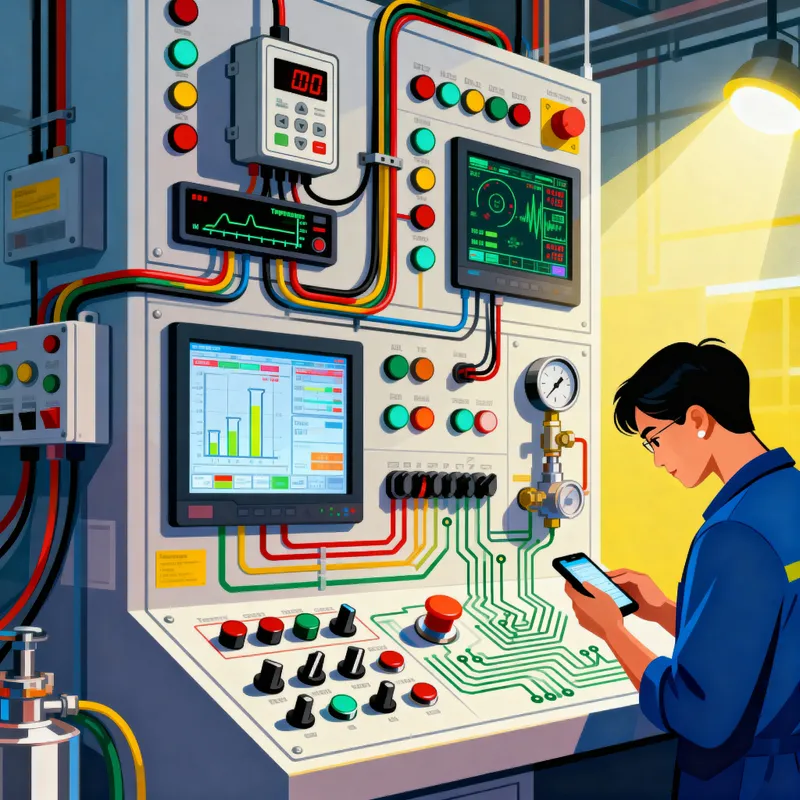 Advanced Instrumentation & Control System Illustration