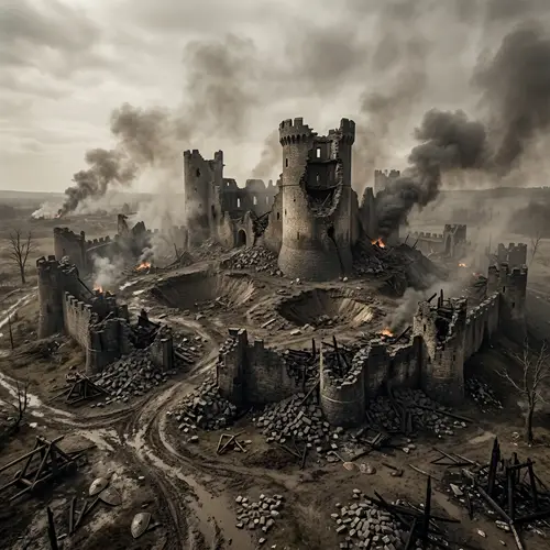 Bombed Kingdom: A Somber Ruin