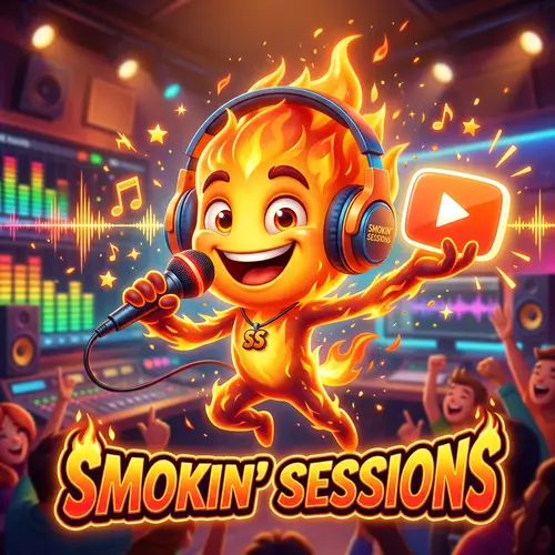 Create a Fun Mascot for Smokin' Sessions YouTube Channel