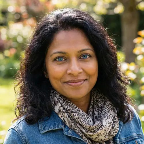 Blasian Woman with Blue Eyes: Unique and Captivating Beauty