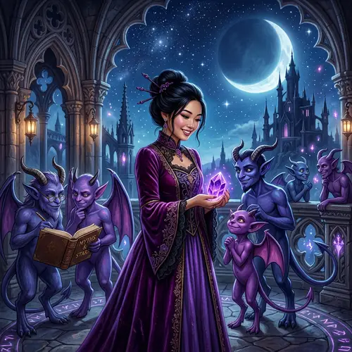 Gothic Fantasy: Unique Friendship with Ethereal Demons