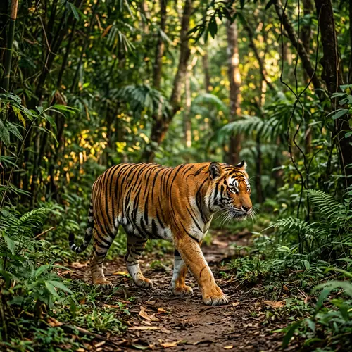 Majestic Tiger: King of the Jungle