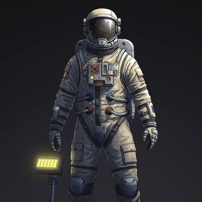 Futuristic Explorer with LED Gear | Trim Light Solutions