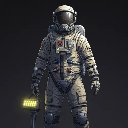 Futuristic Explorer with LED Gear | Trim Light Solutions