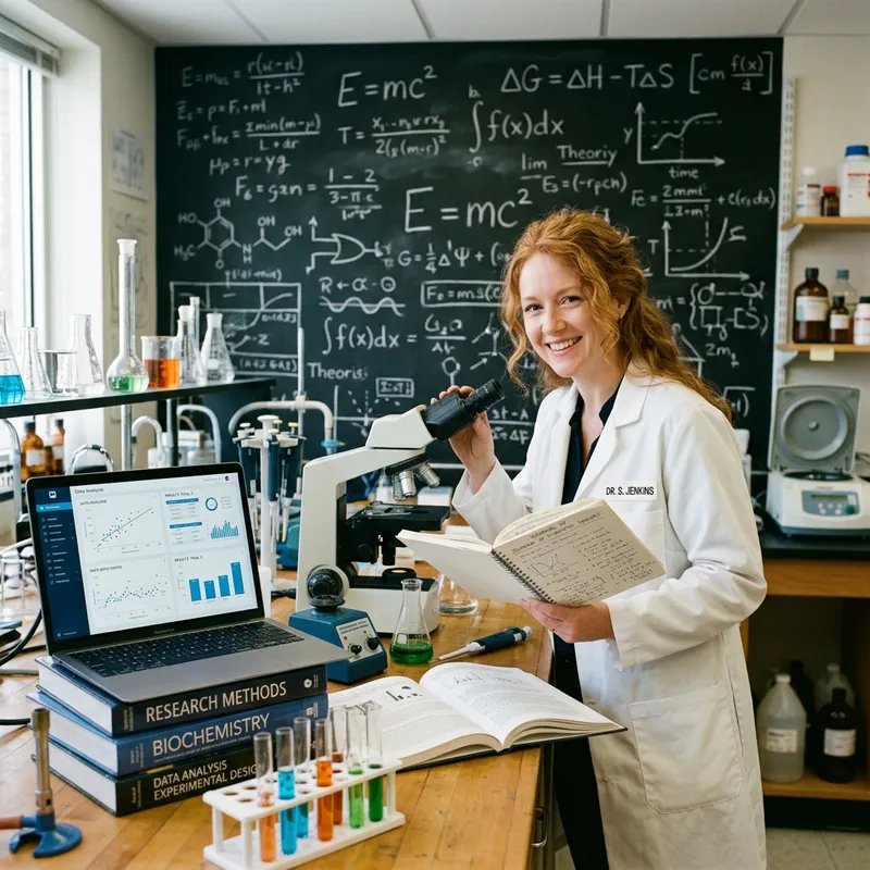 Connection Between Research and Science | Visual Representation