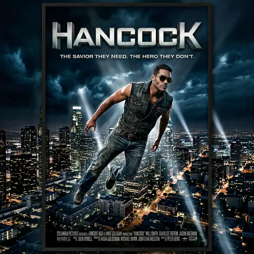 Hancock Film Poster - A Stunning Visual Showcase