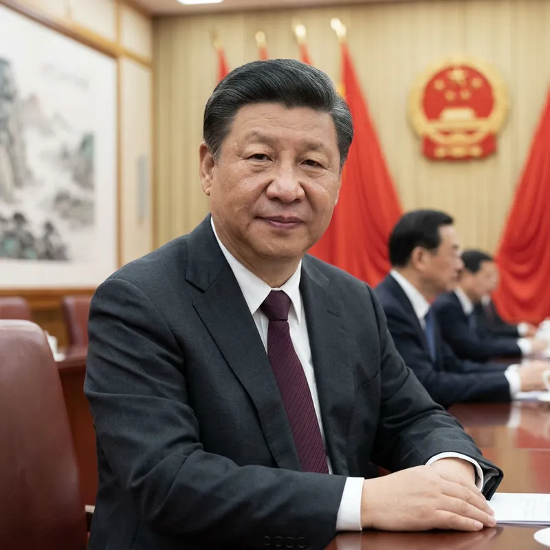 Xi Jinping: Captivating Camera Gaze