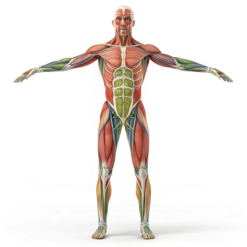 Muscular System Anatomy: Full Body Overview