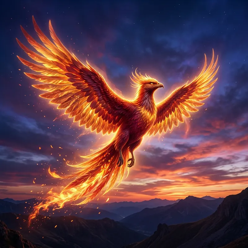 Majestic Phoenix: Symbol of Rebirth & Resurgence