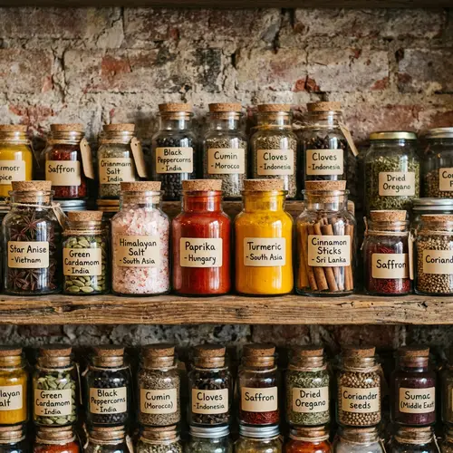 Explore Cultural Spice Collection - Worldwide Culinary Diversity