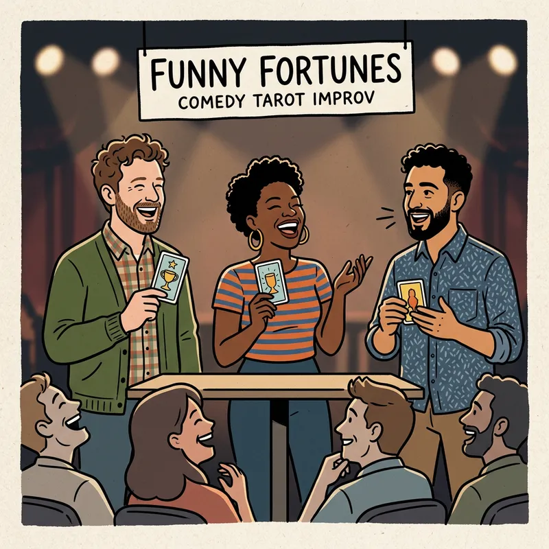 Minimalist Humor: Interactive Improv Show with Tarot Comedy Predictions