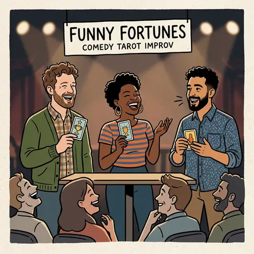 Humorous & Interactive Improv Show: Funny Tarot Card Predictions