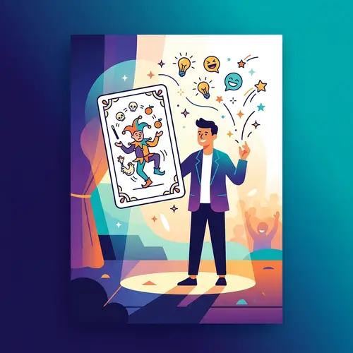 Interactive Improvisation Comedy Show Poster