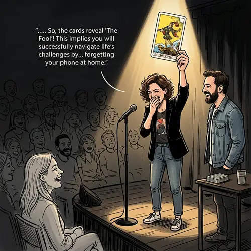 Interactive Comedy Tarot Show - Funny Improvised Predictions