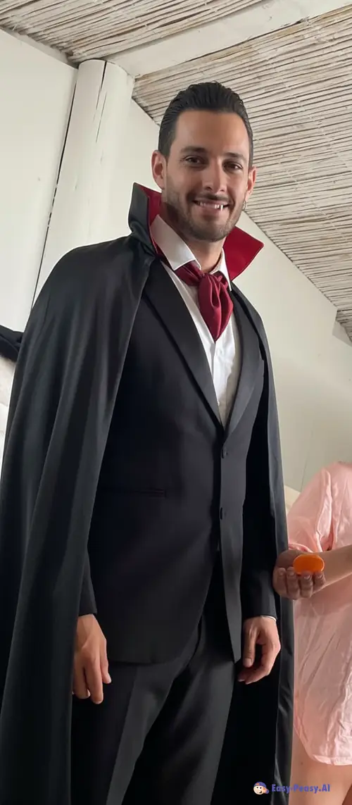 Dracula Costume for Your Photo