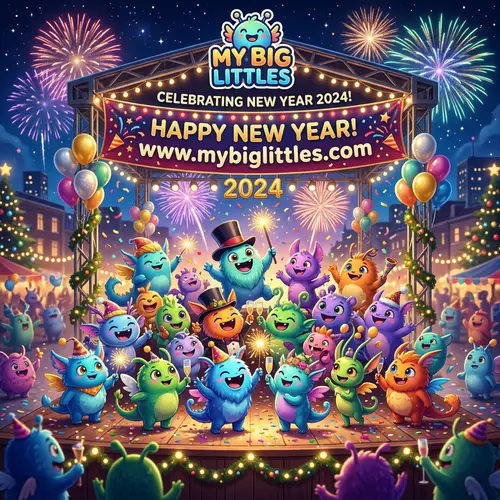 New Year Celebration by My Big Littles | www.mybiglittles.com