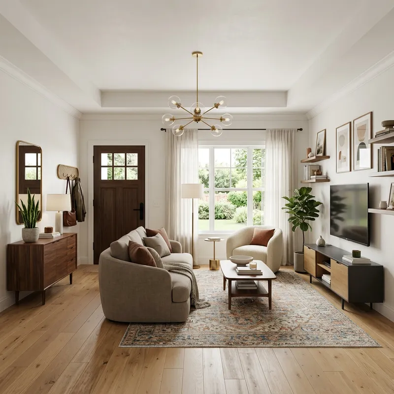 Stylish 6m x 5m Living Room Design Stylish 6m x 5m Living Room Design