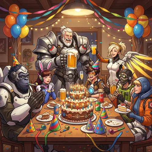 Warface Characters Celebrate a Joyful Birthday