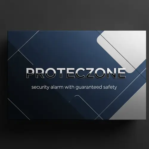 Modern PROTECZONE Security Alarm Packaging