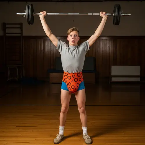 Goofy as a Teenage Gymnast in 1949