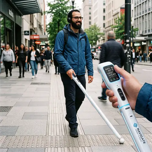 Innovative Electronic White Cane for Visually Impaired Navigation