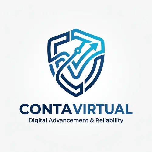 Conta Virtual Logo | Digital Advancement & Reliability
