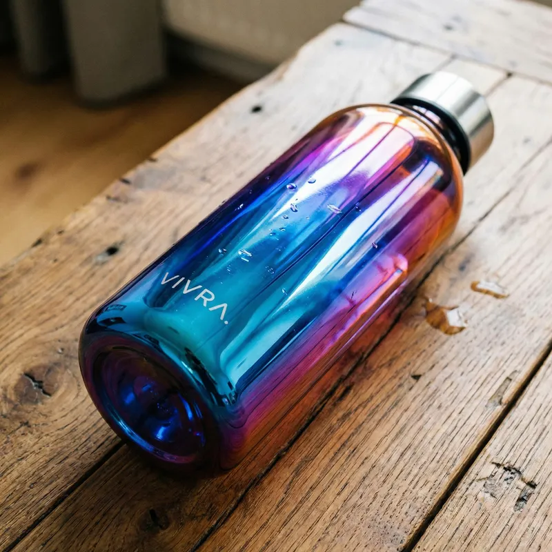Stylish Modern Water Bottle Photography