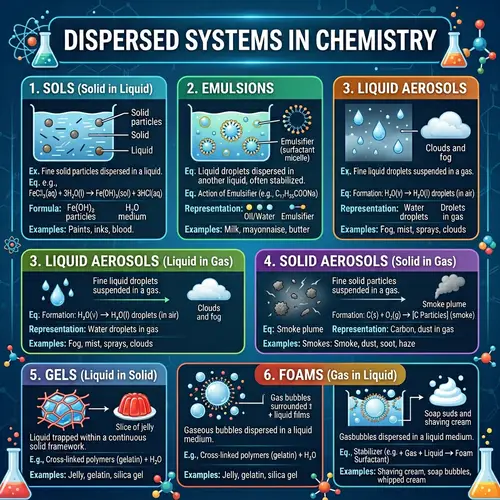 Dispersed Systems in Chemistry: Essential Facts and Examples