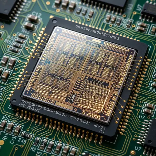Shiny Microchip: Complexity of Transistors