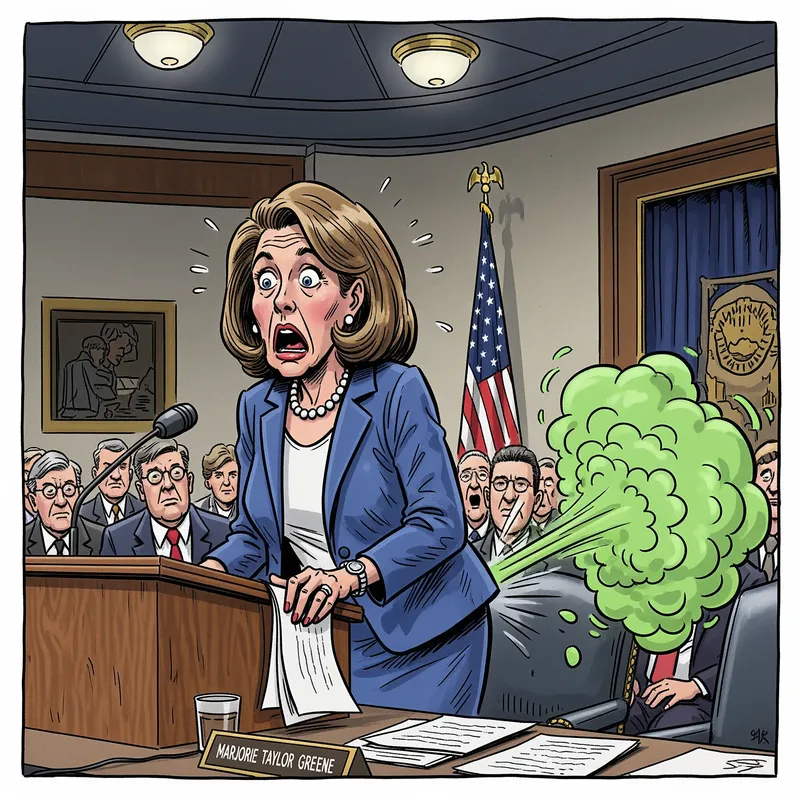 Marjorie Taylor Greene Farting: A Comedic Take