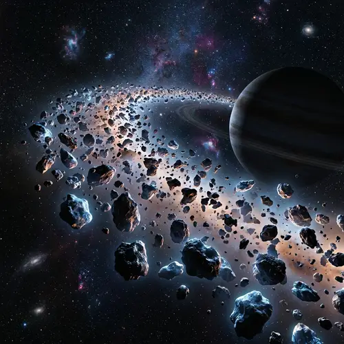 Loomy Asteroid Belt: Mysteries of the Cosmos