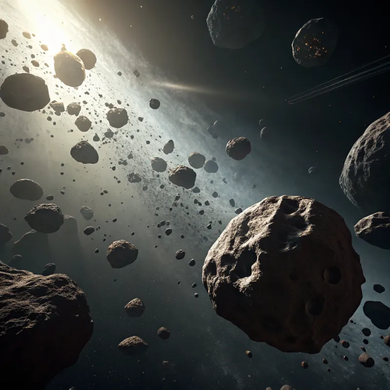 Loomy Asteroid Belt: Mysteries of the Cosmos