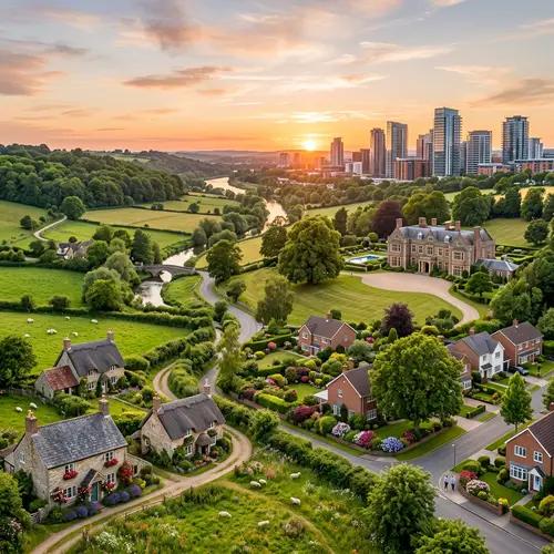 Satisfying Houses: Picturesque Landscape for Ideal Living